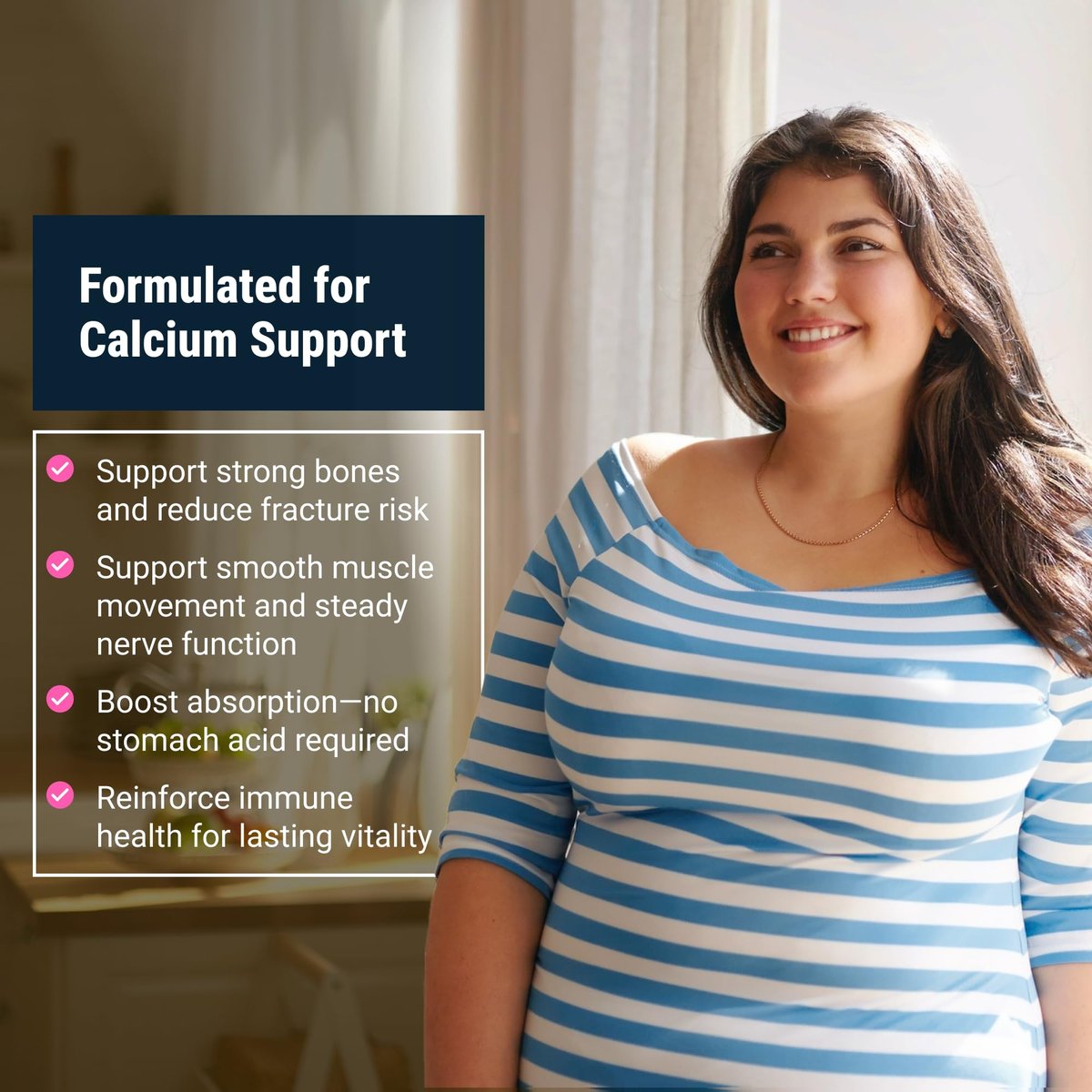 BariatricPal Leicht Schluckbares Calciumcitrat (600 mg) mit D3 überzogene Tabletten – 30-Tage-Vorrat (180 Tabletten)