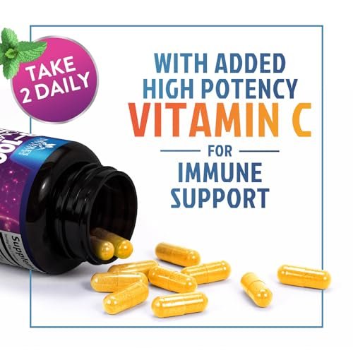 B-Komplex Vitamine Kapseln - Super Complete B-100 Komplex mit Vitamin B12, B6, C, Biotin, Folat & Folsäure für Immun- & Energieunterstützung - Nahrungsergänzung für Herz, Gehirn & Nerven - 120 Kapseln