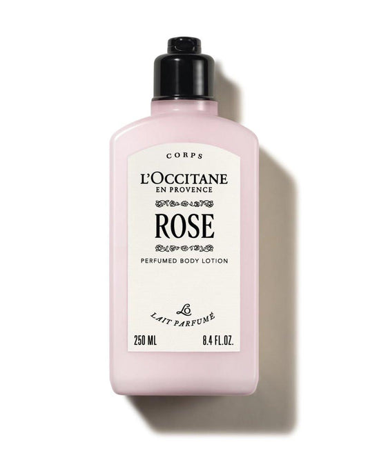 L'Occitane Rosen-Körperlotion – Feuchtigkeitsspendend mit romantischem Rosenduft und Sheabutter