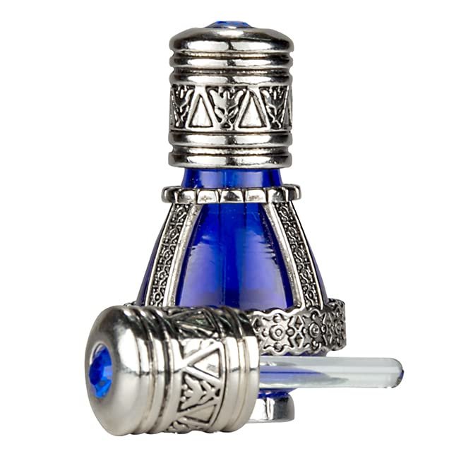 3 Arches USA Spikenard Salbungs-Öl in wiederverwendbarer blauer Kobaltglasflasche 0,24 fl.oz / 7 ml
