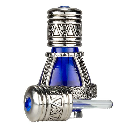 3 Arches USA Spikenard Salbungs-Öl in wiederverwendbarer blauer Kobaltglasflasche 0,24 fl.oz / 7 ml