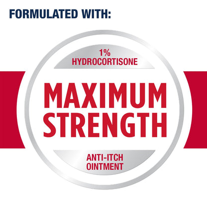 Aquaphor Kinder Juckreiz Lindernde Salbe, 1% Hydrocortison Anti-Juckreiz Salbe bei Hautirritationen, Insektenstichen, Schuppenflechte, Hautausschlägen, Ekzemen & Giftefeu, Duftfrei, 1 Oz Tube, 2er-Pack