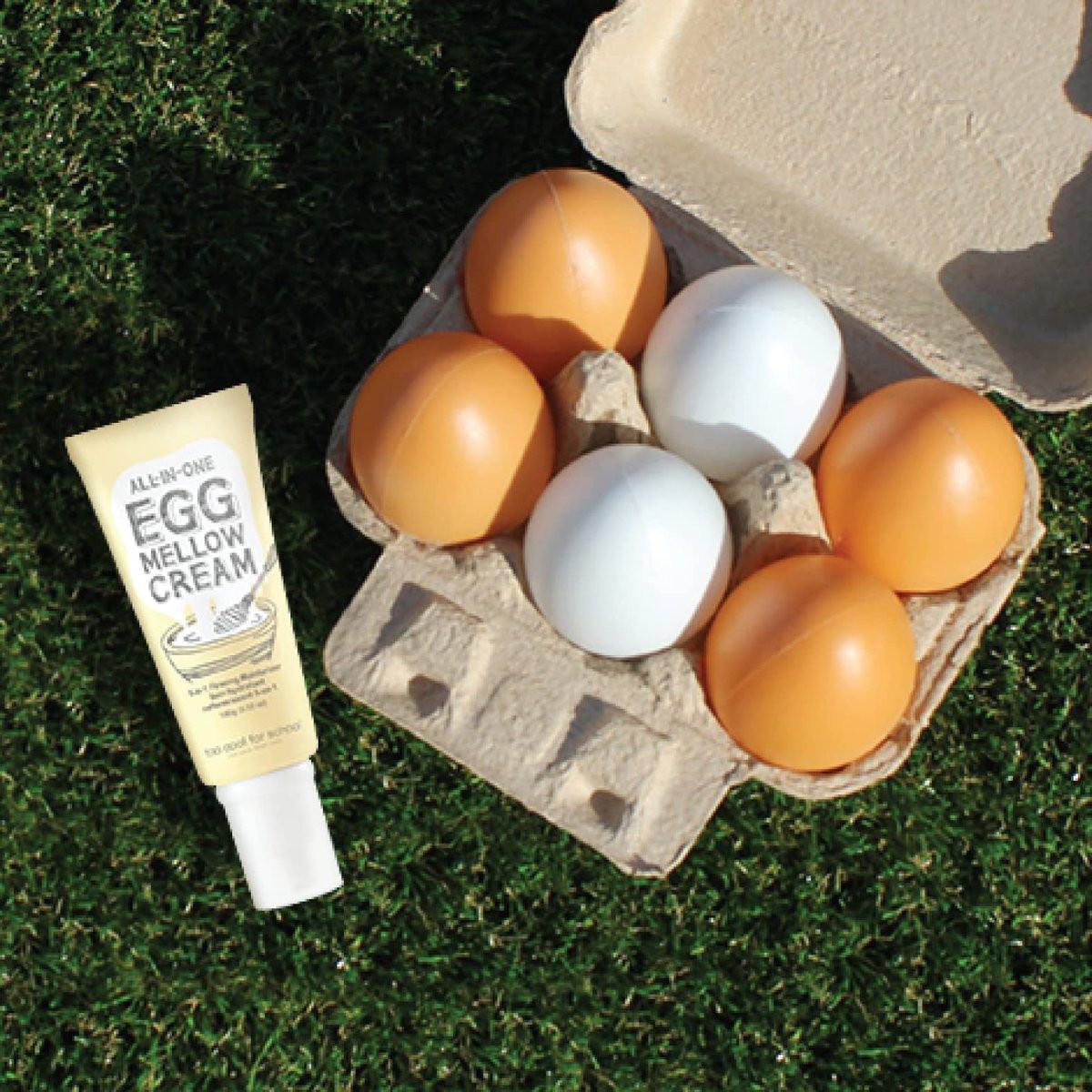 Too Cool For School Egg Mellow Cream Gesichtscreme – 100g