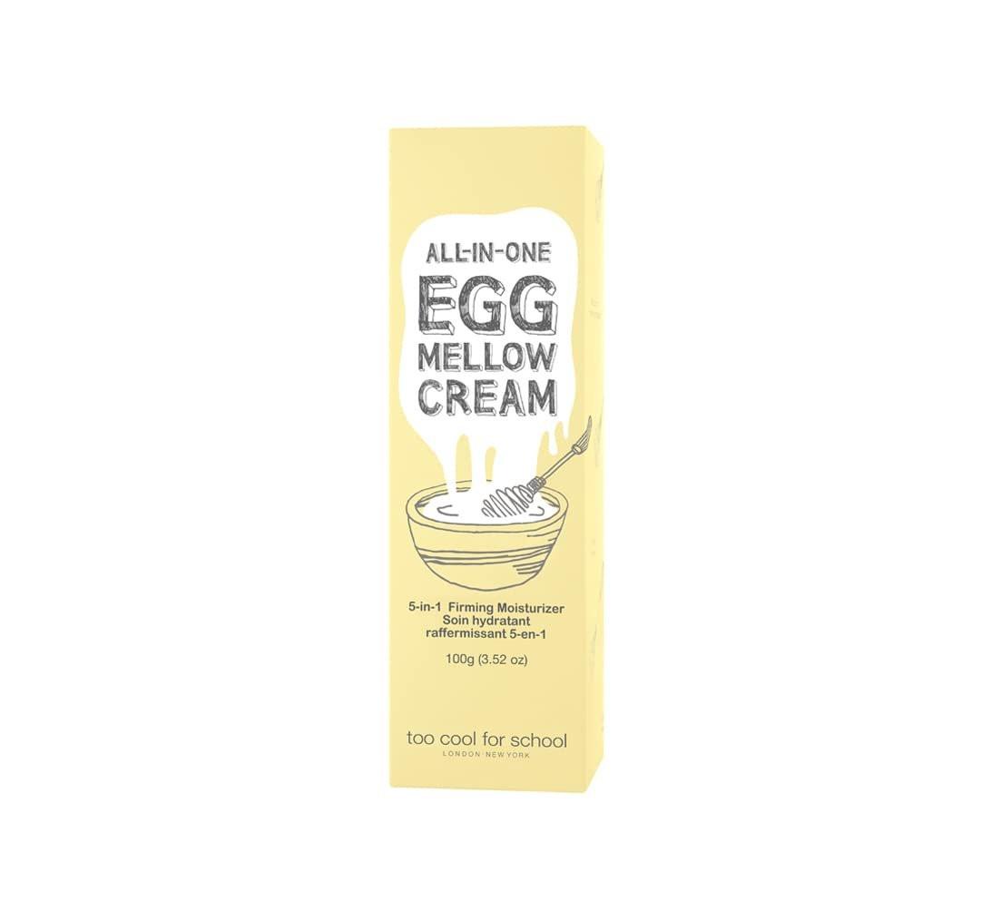 Too Cool For School Egg Mellow Cream Gesichtscreme – 100g