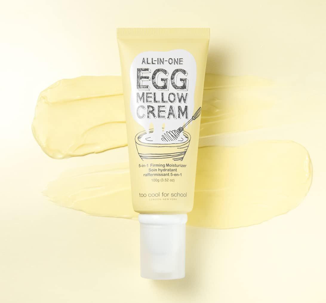 Too Cool For School Egg Mellow Cream Gesichtscreme – 100g