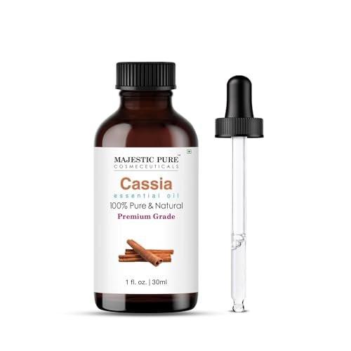 Majestic Pure Cassia Ätherisches Öl mit Glaspipette - 100% rein und natürlich - 30 ml