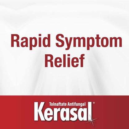 Kerasal Athlete's Medicated Fußbad – 5-in-1 Schnelle Symptomlinderung, 12 Beutel