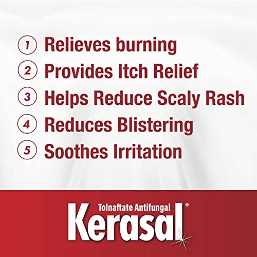 Kerasal Athlete's Medicated Fußbad – 5-in-1 Schnelle Symptomlinderung, 12 Beutel