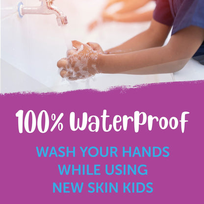 New Skin Liquid Bandage Paint für Kinder Erste Hilfe – Sting Free, wasserfest für Schrammen und kleine Schnitte, 0,3 Unzen