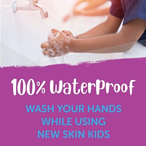 New Skin Liquid Bandage Paint für Kinder Erste Hilfe – Sting Free, wasserfest für Schrammen und kleine Schnitte, 0,3 Unzen