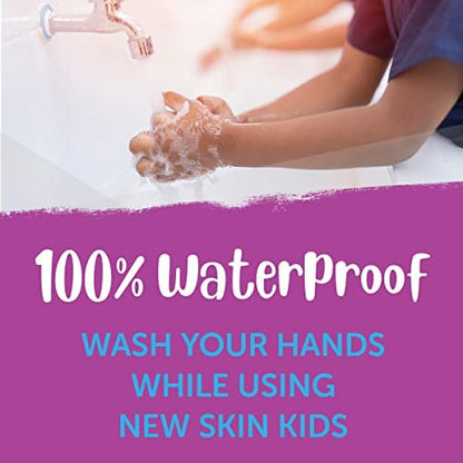 New Skin Liquid Bandage Paint für Kinder Erste Hilfe – Sting Free, wasserfest für Schrammen und kleine Schnitte, 0,3 Unzen