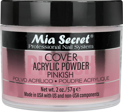 Mia Secret COVER PINKISH Acrylpulver – 2 oz – Professionelles Nageldesign