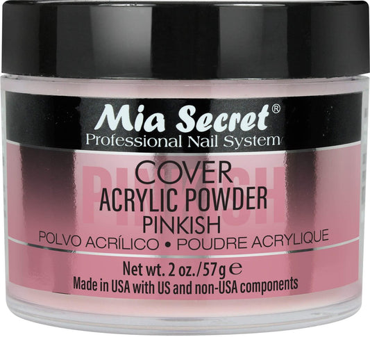 Mia Secret COVER PINKISH Acrylpulver – 2 oz – Professionelles Nageldesign