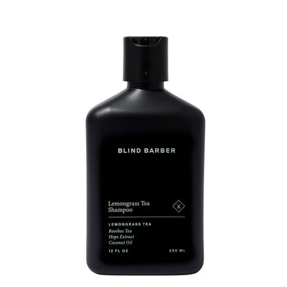 Blind Barber Lemongrass Tea Tägliches Klärendes Shampoo für Männer - Herren Sulfatfreies Haarverdickendes Shampoo mit Minzduft - Tiefenreinigung + Haarreinigung entfernt Ablagerungen (355 ml)