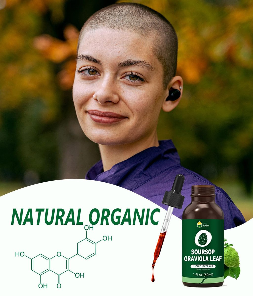 Bio Soursop Graviola Blattextrakt Tropfen | Soursop Bitters flüssig | GMP-zertifiziert | Vegan, Non-GMO, Glutenfrei | Immununterstützung | 30 ml