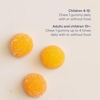 Magnesium Stress Relief Gummies (120 Stück) – Weniger Zucker – Magnesiumcitrat – Natürliche Beruhigung, Schlafhilfe, Muskelentspannung, Stimmungs- & Verdauungsunterstützung – Für Kinder & Erwachsene – Pfirsichgeschmack