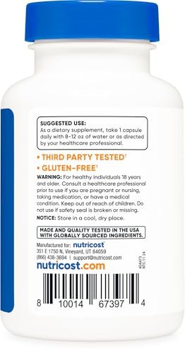 Nutricost Luteolin mit Rutin Komplex 100 mg (50 mg Luteolin, 50 mg Rutin) 120 Kapseln - Vegetarisch, Ohne Gentechnik, Glutenfrei