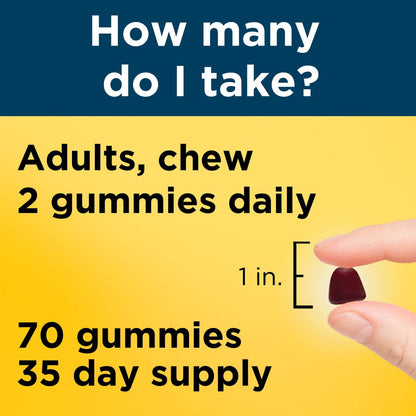 Nature Made Multi für Ihn – Multivitamin Gummis für Männer, Energie- und Stoffwechselunterstützung, 70 Gummis, 35-Tage-Vorrat