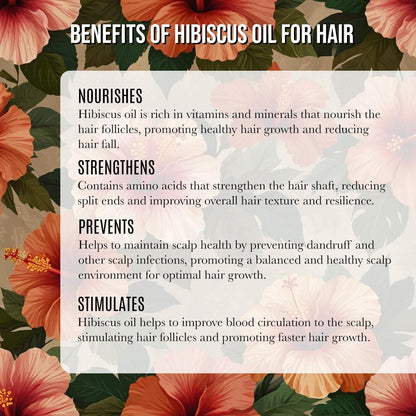 Renewalize Virgin Bio-Hibiskus-Samenöl | Unraffiniert, kaltgepresst, 100 % rein | Große 4-Fl.-Unzen-Flasche | Natürliches Anti-Aging- und Haarwachstumsöl