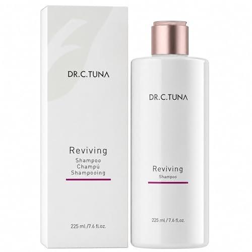 FARMASi Dr. C. Tuna Reviving Shampoo – Volumen & Stärkung mit Knoblauchextrakt, Capixyl & Trichogen – Leichte tägliche Reinigung für frischeres, glänzenderes Haar – 7,6 fl oz