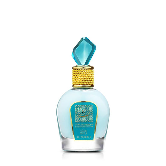 Lattafa Thameen Collection So Poudree – Puderiger, blumiger, holziger Damenduft – Eau de Parfum Spray, langanhaltend, 100 ml