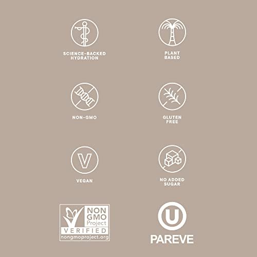 Cure Hydration | Pflanzliches Elektrolyt-Getränkepulver | Ohne Zuckerzusatz | FSA-HSA | Erfrischungspulver mit Kokoswasser | Non-GMO | Vegan | Box mit 8 Portionen - Limette