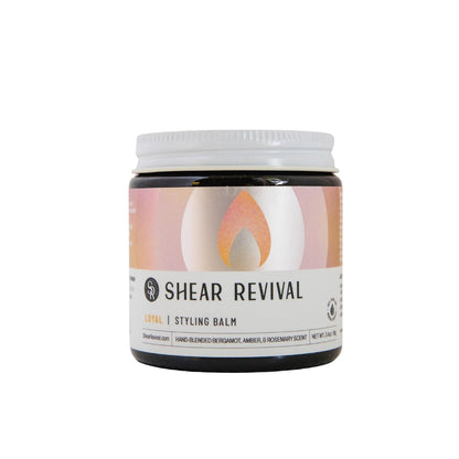 Shear Revival Loyal Styling Balm Pomade – Leichter Halt, Natürlicher Glanz für alle Haartypen, 99% Natürliche Inhaltsstoffe, 100 ml