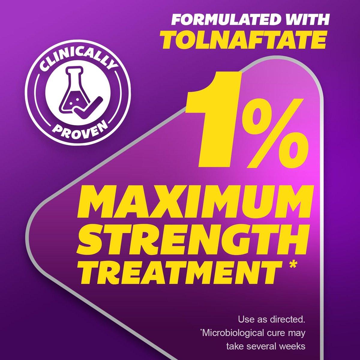 SILKA Max Strength Antifungal Liquid für gesunde Nägel mit Pinselapplikator - Ergebnisse in 1 Woche, Nagelpilzbehandlung für geschädigte Zehennägel, Fußpilzbehandlung, Tolnaftat 1% 0,45 Fl Oz