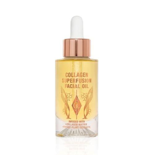 Charlotte Tilbury Collagen Superfusion Face Oil - Hautnährendes Kollagen-Gesichtsöl für einen strahlenden, prallen & gesünder aussehenden Teint - Angereichert mit essentiellen & Superfood-Ölen