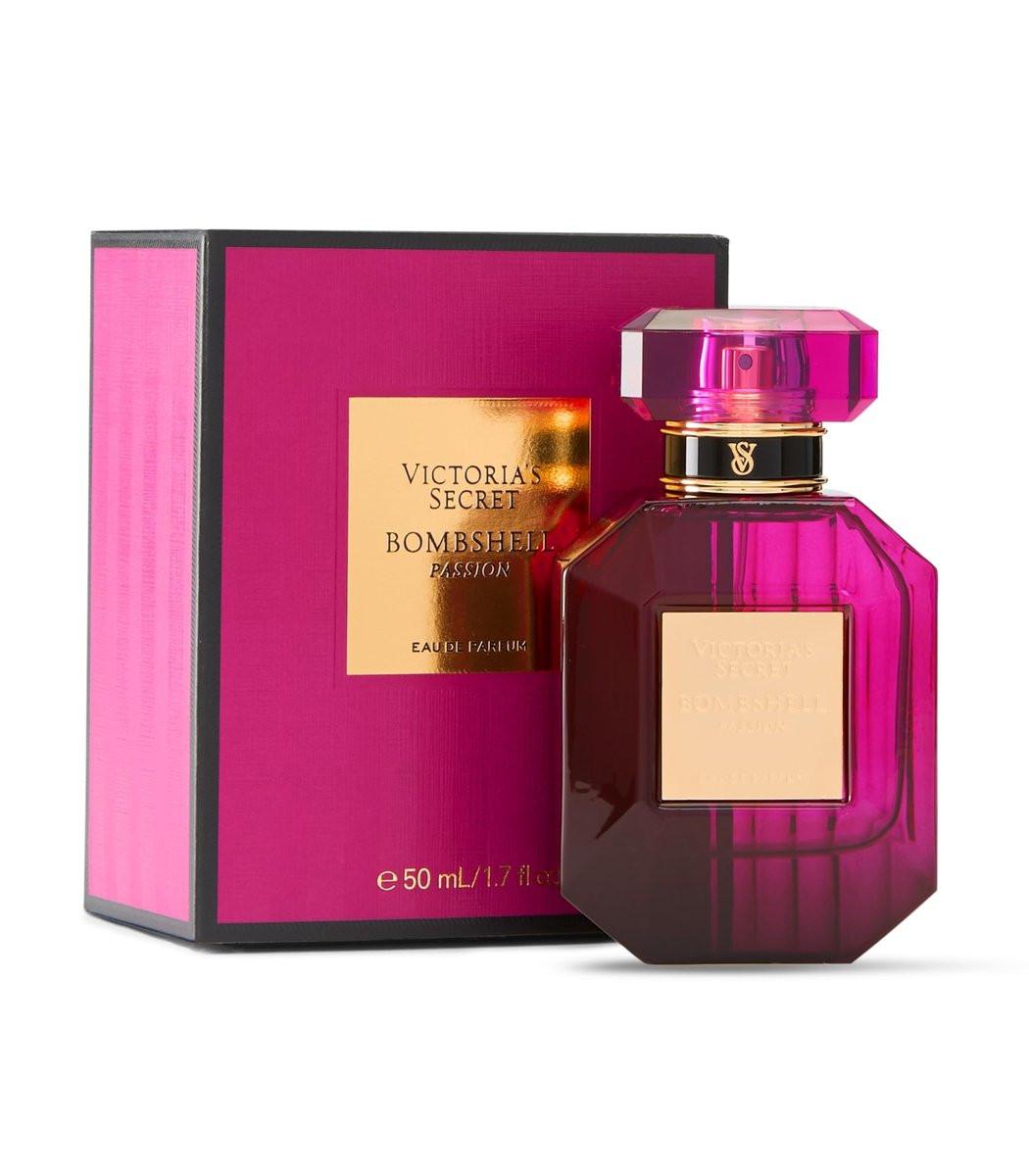 Victoria's Secret Bombshell Passion Eau de Parfum für Frauen – 1,7 oz (50 ml) mit Noten von Cassis, Pfingstrose & Fuchsie