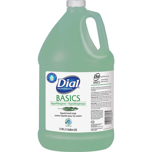 Dial Professional Basics MP Freier Flüssigseife Handseife, Geißblatt, 3,78 Liter Nachfüllflasche