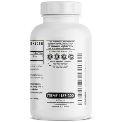 Bronson Bockshornklee-Samenpulver Kapseln Extra Stärke, Trigonella Foenum-Graecum, Non-GMO, Sojafrei, Vegetarisch, 300 Kapseln