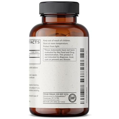 Futurebiotics Ginkgo Biloba Extra Strength – 120 vegane Kapseln zur Unterstützung der Gehirnfunktion und des Gedächtnisses