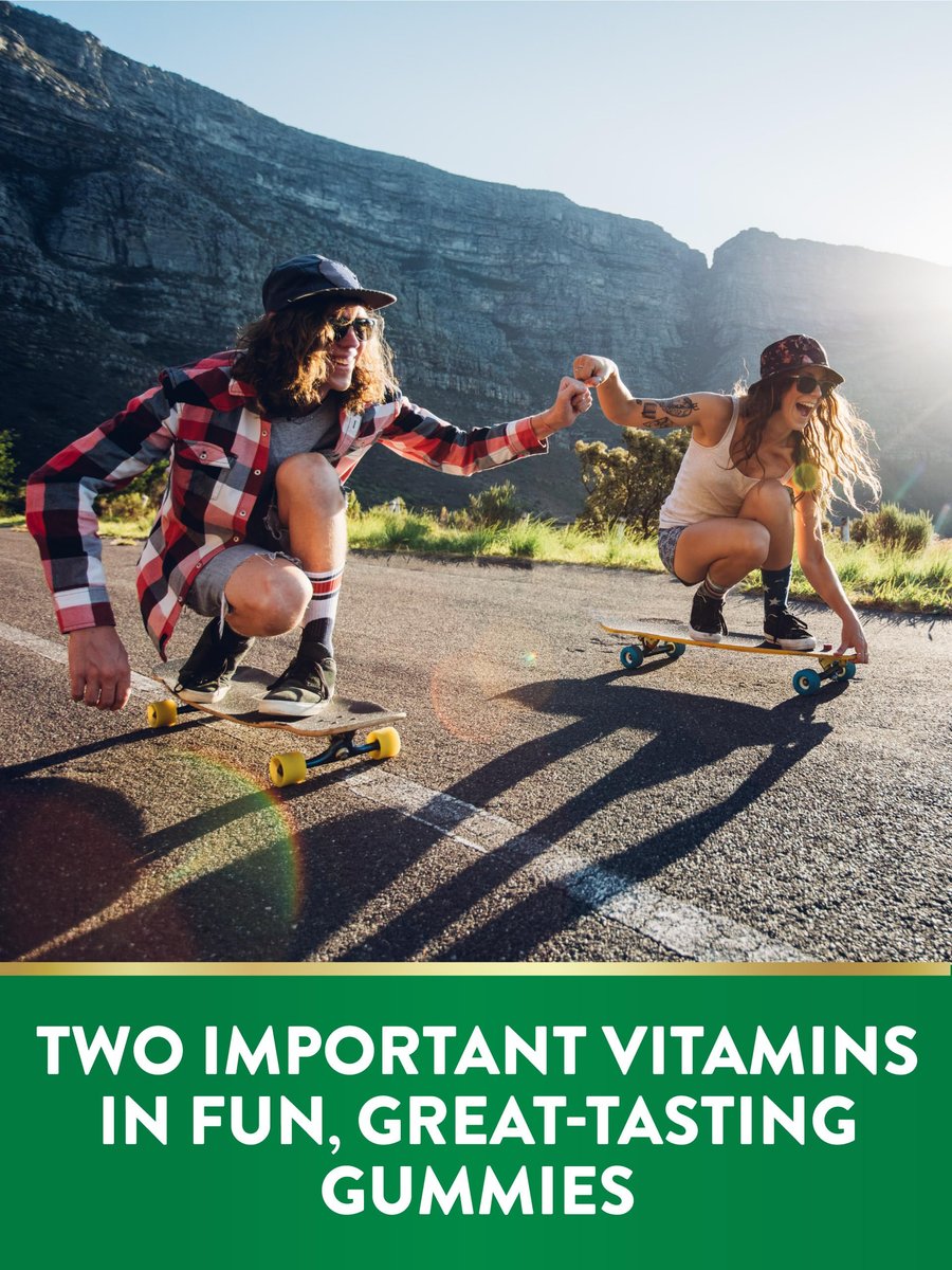 Nature's Truth Vitamin D3 + K2 Gummis | 50 Stück | Pfirsich-Mango-Geschmack | Vegetarisch, Nicht-GVO & Glutenfrei