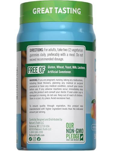 Nature's Truth Ingwerwurzel Kapseln | 100 Kapseln | aus Ingwerwurzelextrakt | Nicht-GVO und glutenfrei