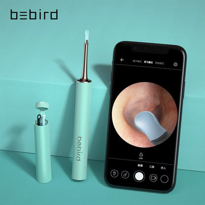 BEBIRD Ersatzaufsätze R1 – 8 Stück wasserdichte Silikonspitzenset für Ohrenreiniger (neue Spiralstruktur) – Kompatibel mit W3/R3/T15/X3/D3Pro/M9
