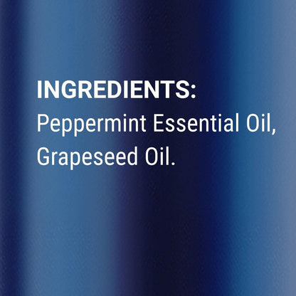 Pfefferminz Ätherisches Öl Roll-On 10 ml – Reine, natürliche & vorverdünnte Mischung mit frischem Minzaroma – Roller für Aromatherapie & Kopfschmerzlinderung – Nexon Botanics