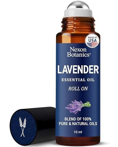 Lavendel Ätherisches Öl Roll-On 10 ml – Reine & natürliche Mischung, vorverdünnter Roller für Ruhe, Entspannung & Hautpflege – Nexon Botanics