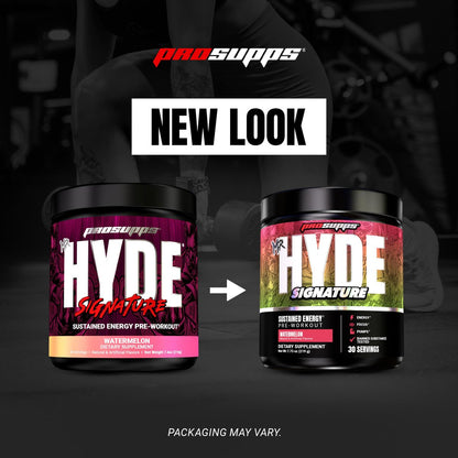 ProSupps Mr. Hyde Signature Pre Workout Pulver mit Kreatin, Beta-Alanin & Koffein – Leistung, Energie & Ausdauer – Reines Fitness- & Gym-Supplement für Männer & Frauen (Wassermelone, 30 Portionen)