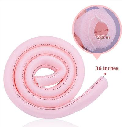 Ultrassist Zehenhülle mit Überlappung, Kleine Größe 5/8" Innendurchmesser, 36" Rolle, Schaumstoff-Zehenschutz für Blasen, Ballen, Hühneraugen