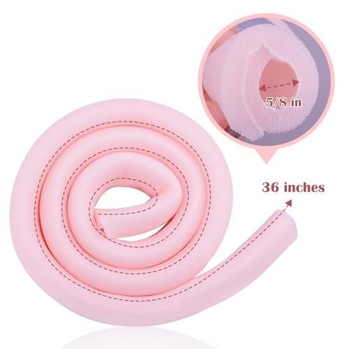 Ultrassist Zehenhülle mit Überlappung, Kleine Größe 5/8" Innendurchmesser, 36" Rolle, Schaumstoff-Zehenschutz für Blasen, Ballen, Hühneraugen