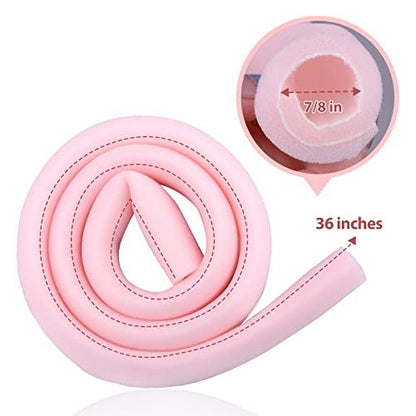 Ultrassist Zehenschlauch mit Überlappung, Medium, 7/8" Innendurchmesser, 36" Rolle, Schaumstoff-Zehenschutz für Blasen, Ballenzehen, Hühneraugen