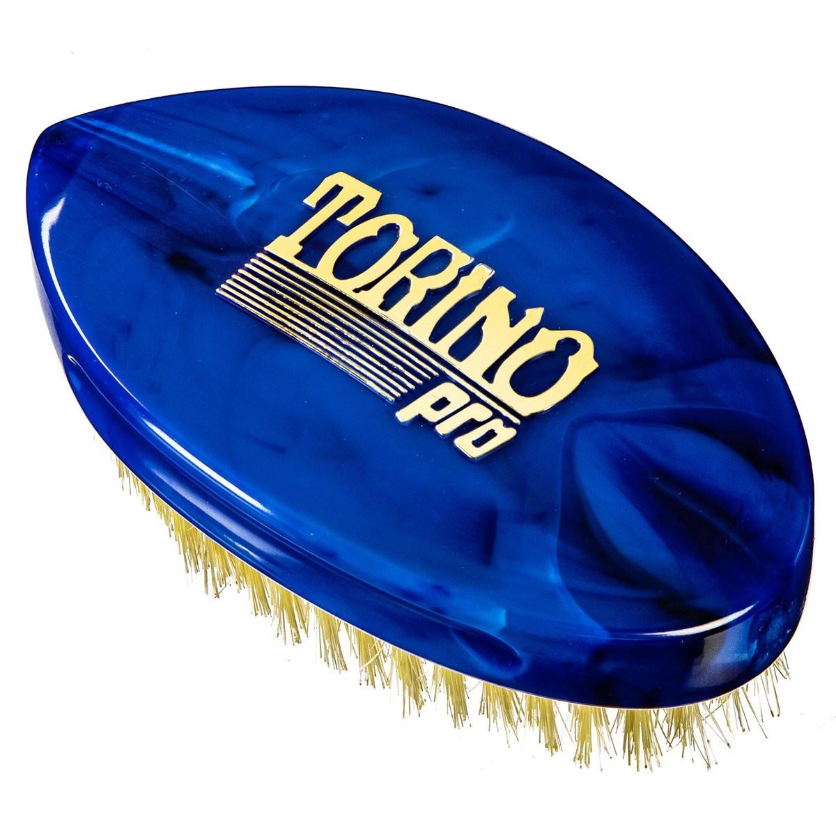 Torino Pro Curve Wave Bürste #231 – Gebogene mittlere Duschbürste mit extra langen Borsten – Ideal zum Wellen legen