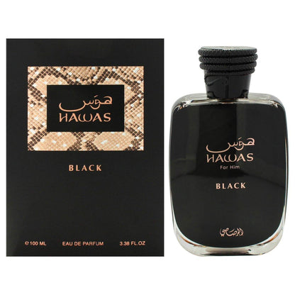 Hawas Black von Rasasi für Herren – 100 ml EDP Spray