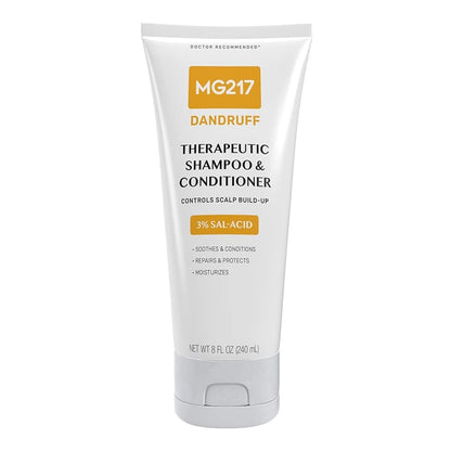 MG217 Schuppenshampoo & Conditioner mit 3% Salicylsäure, 227 g Tube, Klar