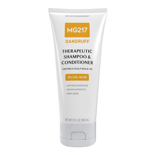 MG217 Schuppenshampoo & Conditioner mit 3% Salicylsäure, 227 g Tube, Klar