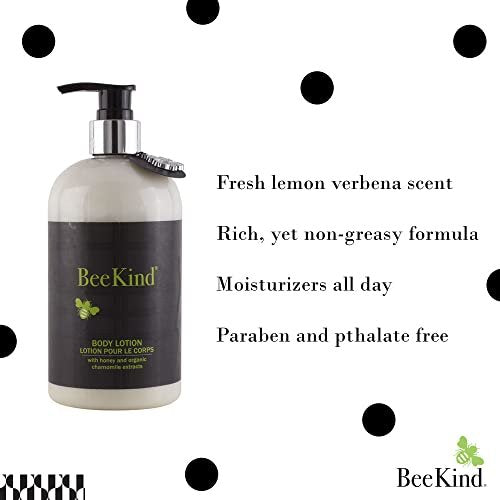 Gilchrist & Soames BeeKind Honig und Zitronenverbene Hand- und Körperlotion - 15,5 oz - Pflegend und feuchtigkeitsspendend, ohne Parabene, Sulfate und Phthalate