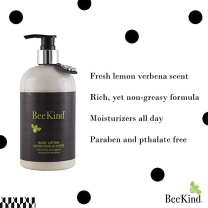 Gilchrist & Soames BeeKind Honig und Zitronenverbene Hand- und Körperlotion - 15,5 oz - Pflegend und feuchtigkeitsspendend, ohne Parabene, Sulfate und Phthalate
