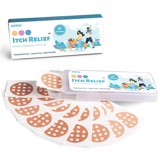 Istpch Biss-Stick Pflaster für Kinder – 27 natürliche Anti-Juckreiz-Sticker gegen Insektenstiche, Schwellungen & Juckreiz – Ideal für Sommer, Reisen & Camping