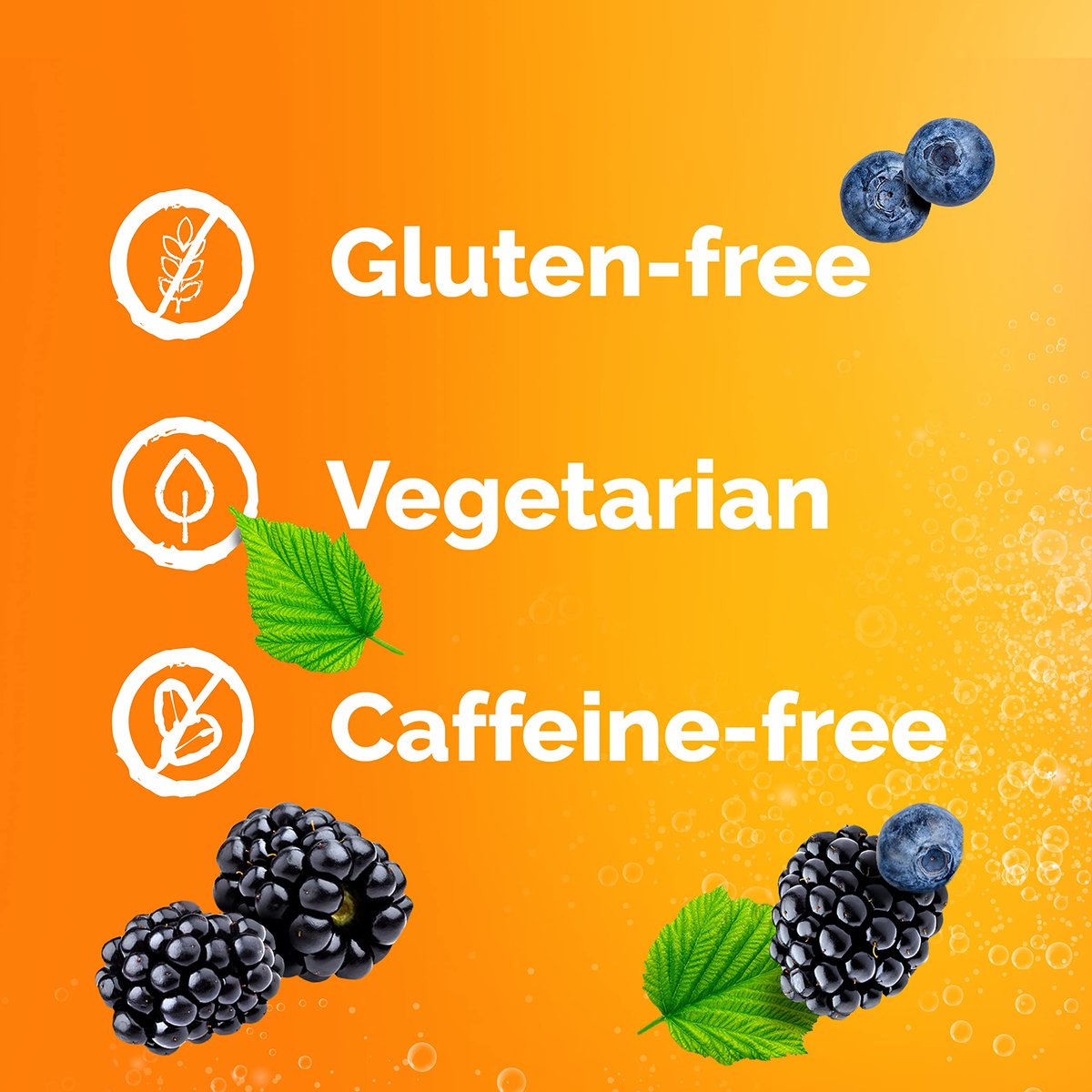 Emergen-C Vitamin C Ashwagandha Drinkmischung – Immununterstützung mit Berries-Geschmack, 18 Portionen